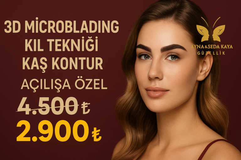 169 3D Microblading Kıl Tekniği Kaş Kontur