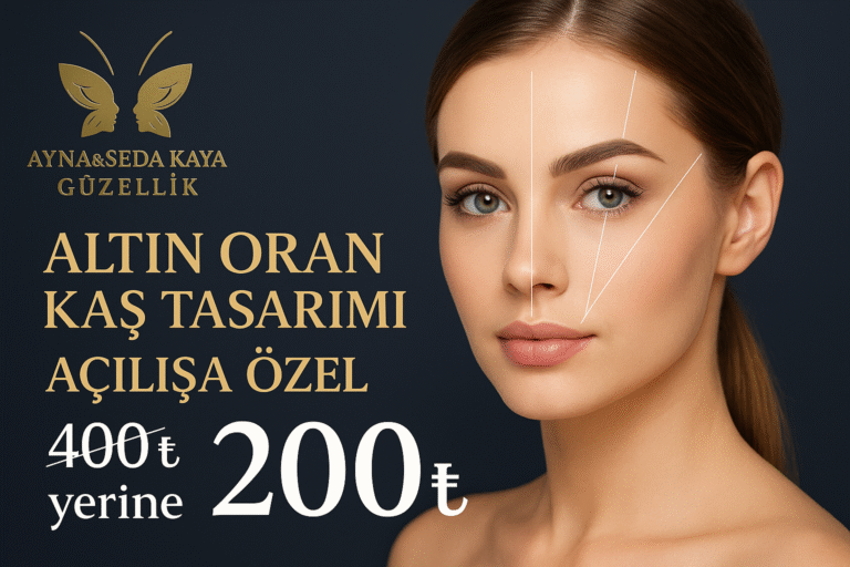 169 Altın Oran Kaş Tasarımı