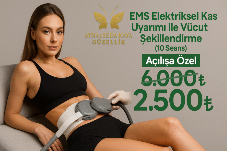 169 EMS Elektriksel Kas Uyarımı ile Vücut Şekillendirme