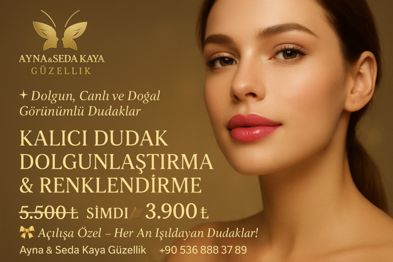 169 Kalıcı Dudak Dolgunlaştırma ve Renklendirme