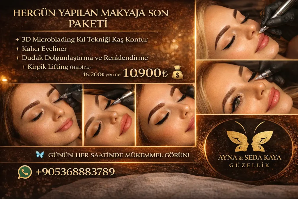 169 12 HERGÜN YAPILAN MAKYAJA SON