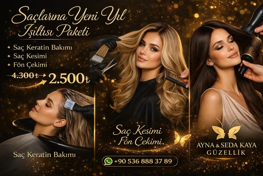 169 5 SAÇLARINA YENİ YIL IŞILTISI PAKETİ