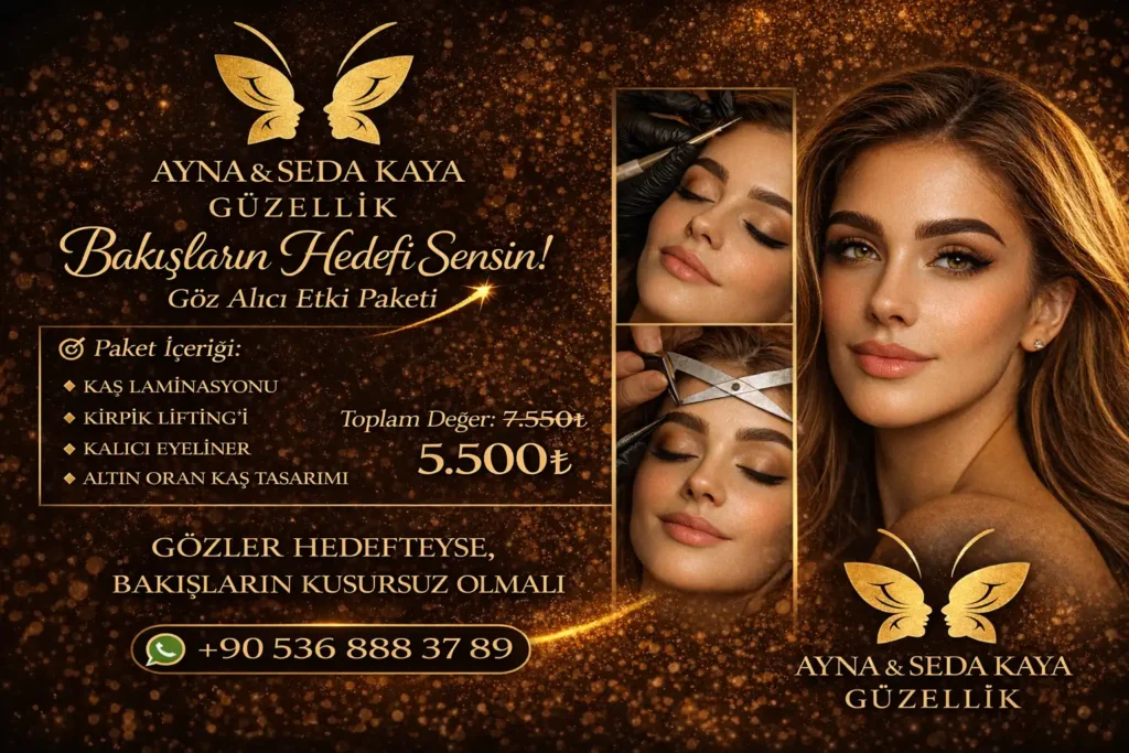 169 6 BAKIŞLARIN HEDEFİ SENSİN GÖZ ALICI ETKİ PAKETİ