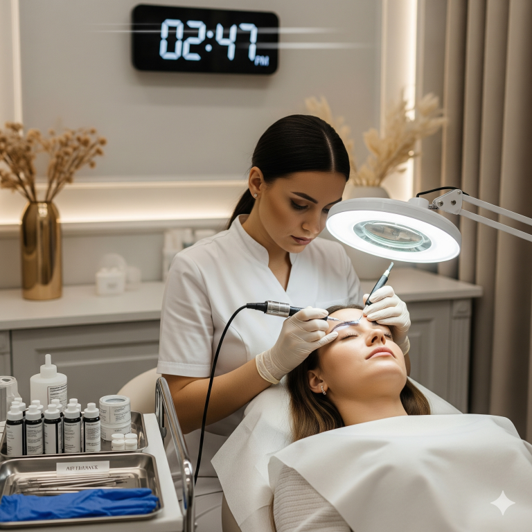 Kalıcı Makyaj Uygulaması Ne Kadar Sürer