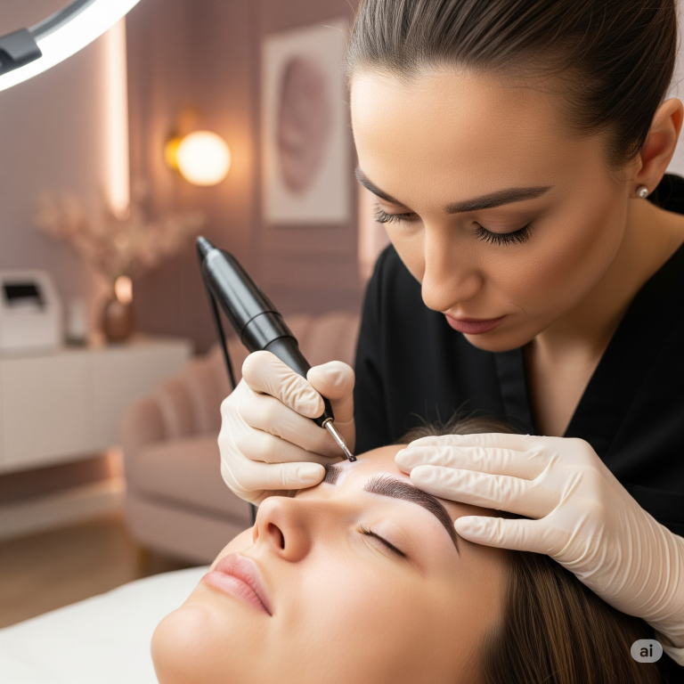 Pudralama Tekniği Kaş Kontur Uygulaması Nasıl Yapılır