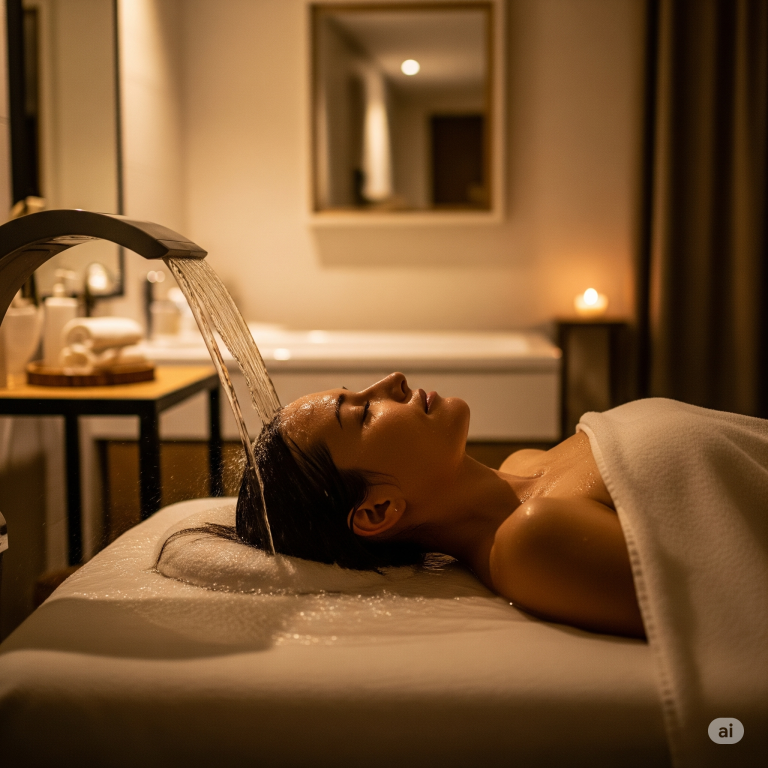 kafa masajı head therapy